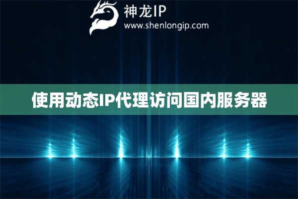 使用動(dòng)態(tài)IP代理訪問國(guó)內(nèi)服務(wù)器