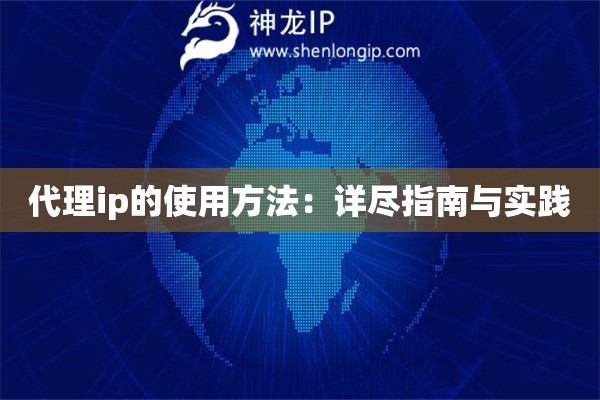 代理ip的使用方法：詳盡指南與實(shí)踐