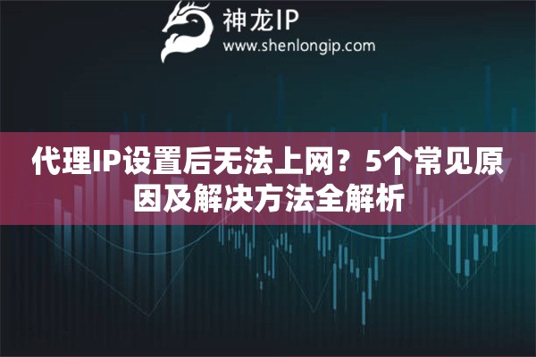 代理IP設(shè)置后無法上網(wǎng)？5個常見原因及解決方法全解析