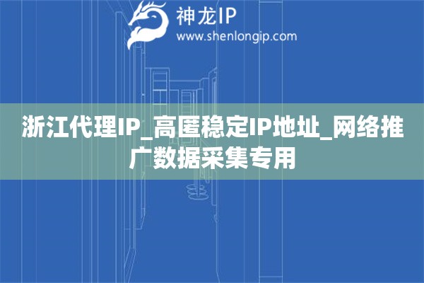 浙江代理IP_高匿穩(wěn)定IP地址_網(wǎng)絡推廣數(shù)據(jù)采集專用