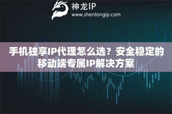 手機(jī)獨(dú)享IP代理怎么選？安全穩(wěn)定的移動(dòng)端專屬IP解決方案