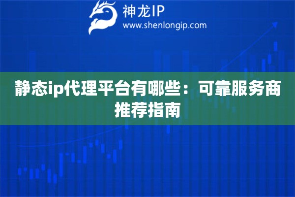 靜態(tài)ip代理平臺(tái)有哪些：可靠服務(wù)商推薦指南