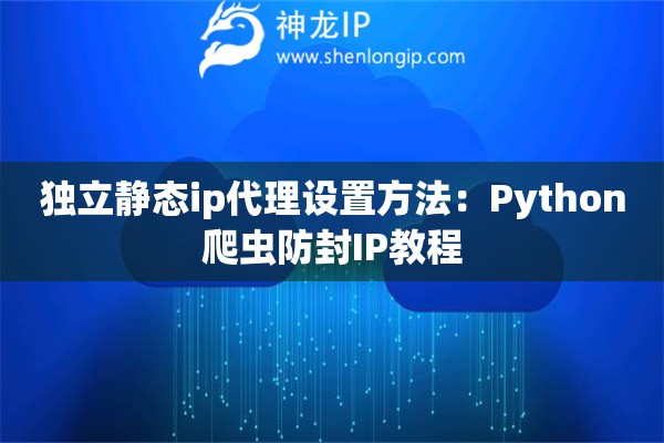 獨(dú)立靜態(tài)ip代理設(shè)置方法：Python爬蟲(chóng)防封IP教程