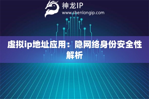虛擬ip地址應(yīng)用：隱網(wǎng)絡(luò)身份安全性解析