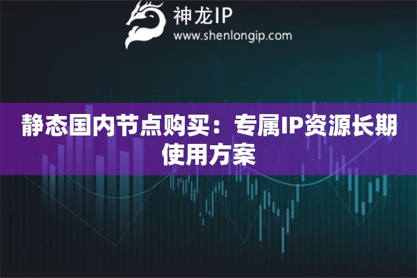 靜態(tài)國內(nèi)節(jié)點購買：專屬IP資源長期使用方案
