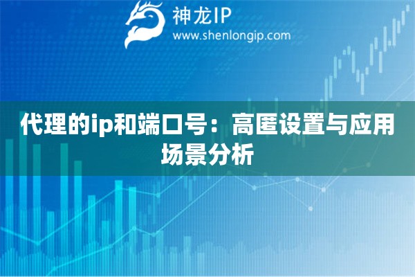 詳細(xì)閱讀:代理的ip和端口號(hào):高匿設(shè)置與應(yīng)用場(chǎng)景分析 代理的ip和端口號(hào):高匿設(shè)置與應(yīng)用場(chǎng)景分析