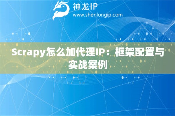 Scrapy怎么加代理IP：框架配置與實戰(zhàn)案例