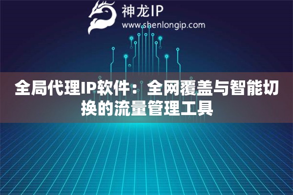 全局代理IP軟件：全網(wǎng)覆蓋與智能切換的流量管理工具