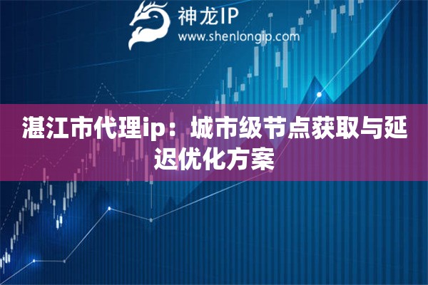 湛江市代理ip：城市級節(jié)點(diǎn)獲取與延遲優(yōu)化方案