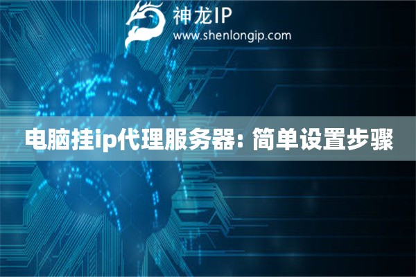 電腦掛ip代理服務(wù)器: 簡單設(shè)置步驟