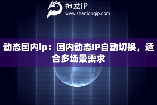 動(dòng)態(tài)國內(nèi)ip：國內(nèi)動(dòng)態(tài)IP自動(dòng)切換，適合多場景需求