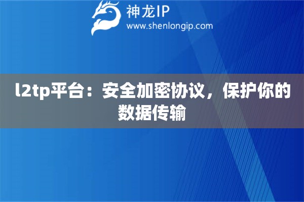 l2tp平臺：安全加密協(xié)議，保護(hù)你的數(shù)據(jù)傳輸