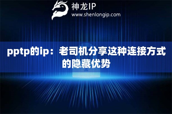 pptp的ip：老司機分享這種連接方式的隱藏優(yōu)勢