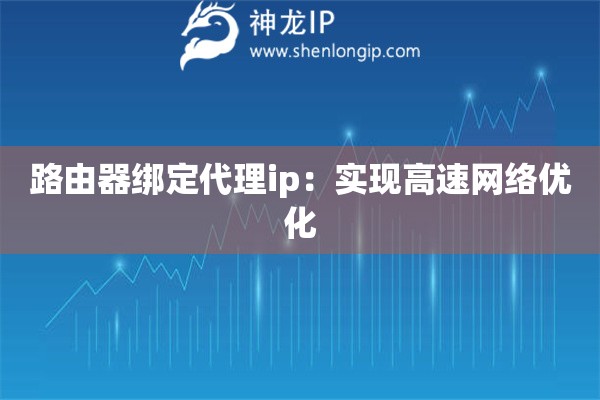 路由器綁定代理ip：實(shí)現(xiàn)高速網(wǎng)絡(luò)優(yōu)化
