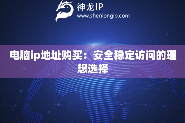 電腦ip地址購買：安全穩(wěn)定訪問的理想選擇