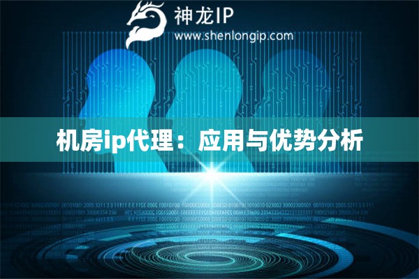 機房ip代理：應(yīng)用與優(yōu)勢分析