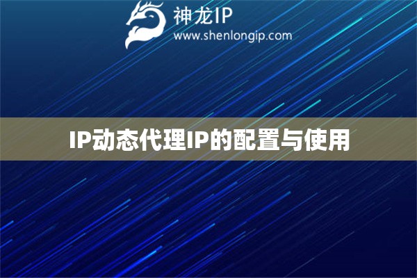 IP動(dòng)態(tài)代理IP的配置與使用