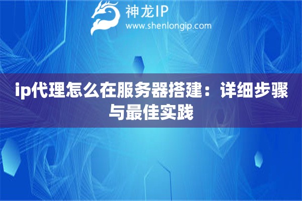 ip代理怎么在服務(wù)器搭建：詳細(xì)步驟與最佳實(shí)踐