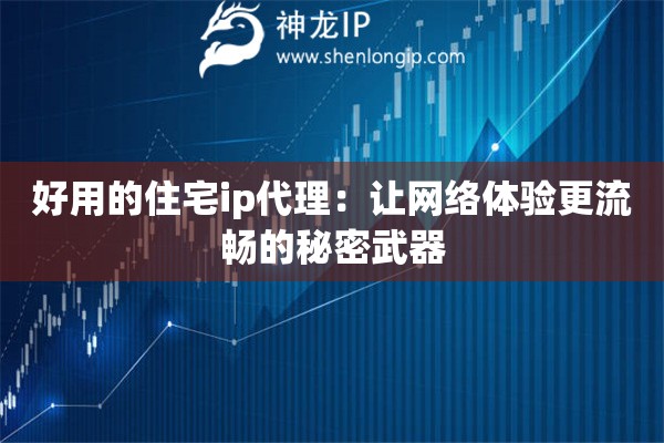 好用的住宅ip代理：讓網絡體驗更流暢的秘密武器